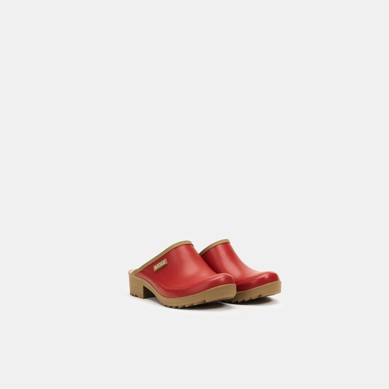 Aigle The Stylish And Feminine Leisure Clogs Women Red ZA-67531